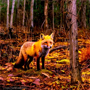 Red Fox Habitat PNG 06242024