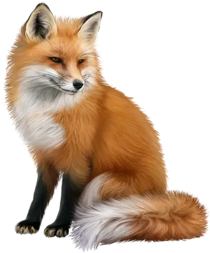 Red Fox Illustration