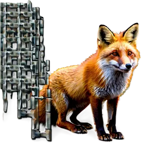 Red Fox In Daylight PNG 60