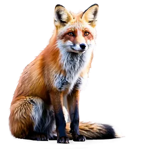Red Fox In Nature PNG 06242024