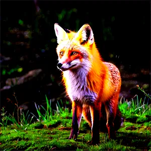 Red Fox In Nature PNG 18