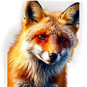 Red Fox In Sunlight Png 95 PNG image