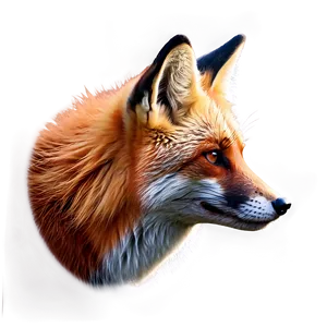 Red Fox Portrait PNG Aae PNG