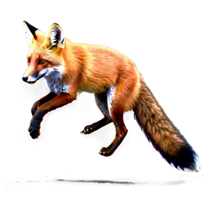 Red Fox Running PNG 06242024