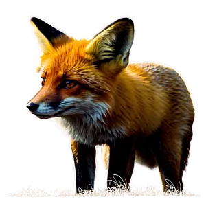 Red Fox Silhouette PNG Cdr45 PNG
