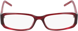 Red Frame Sunglasses Transparent Background PNG image