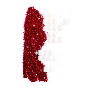 Red Glitter Background PNG Umf73