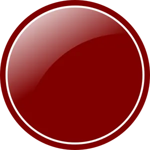 Red_ Glossy_ Button_ Graphic PNG image