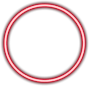 Red Glowing Ring Graphic PNG image