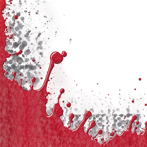 Red Grunge Splatter Border PNG Jju20 PNG