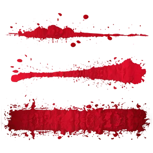 Red Grunge Texture Splatter PNG 06262024 PNG