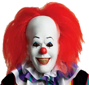 Red Haired Clown Portrait