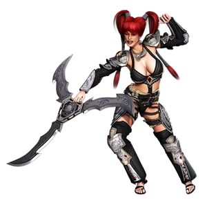 Red Haired Fantasy Warrior Woman