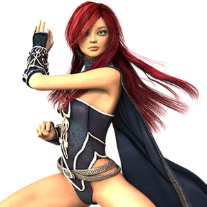 Red Haired Fantasy Warrior Woman