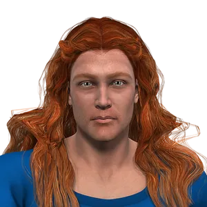 Red Haired Man Portrait