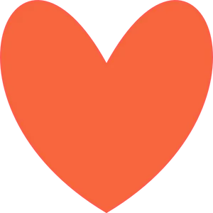 Red Heart Clipart Graphic