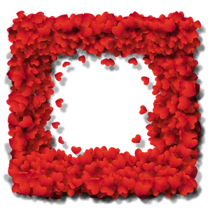 Red Heart Frame Design