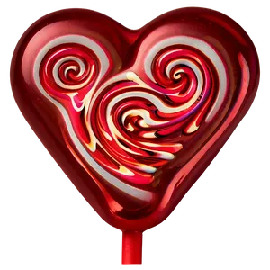 Red Heart Lollipop PNG Jkx61 PNG