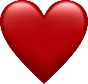 Red Heart Vector Graphic PNG image