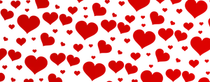 Red Hearts Black Background Pattern.jpg PNG image