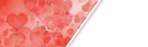 Red Hearts Gradient Background