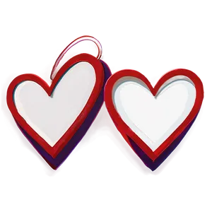 Red Hearts PNG 17