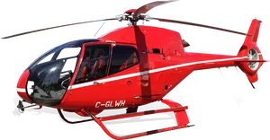 Red Helicopter Black Background PNG image