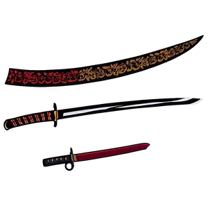 Red Katana PNG Heo12
