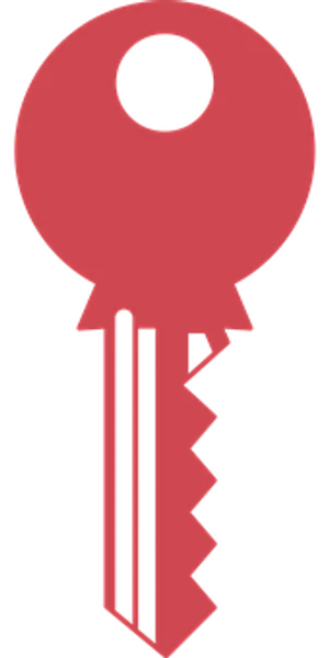 Red Key Icon