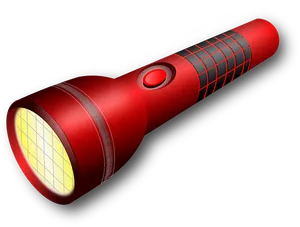 Red L E D Flashlight Illumination