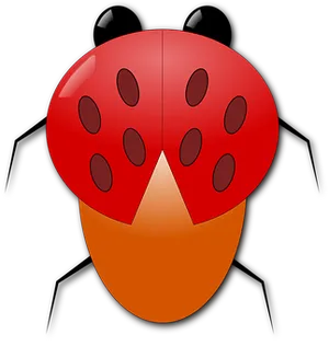 Red Ladybug Illustration