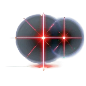 Red Laser Beam Crosshair Png 06272024 PNG image