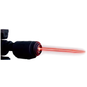 Red Laser Beam Silhouette Png 06272024 PNG image