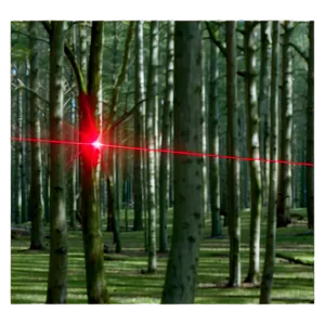 Red Laser Beam With Highlights PNG Uie25 PNG