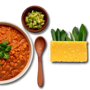 Red Lentil Dahl Curry PNG 96