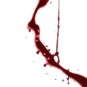 Red Lifeline: Blood Splatter Texture PNG Ihe99