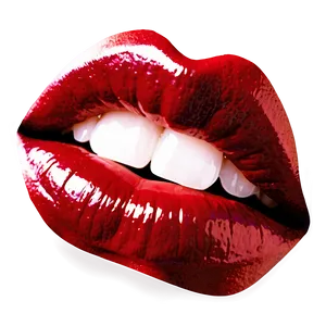 Red Lips Sticker Png Cdt66 PNG image