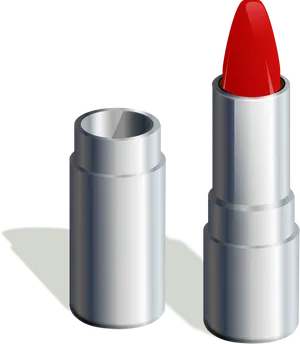 Red Lipstick Open Container