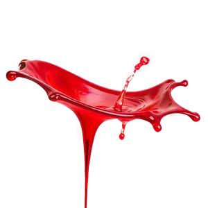 Red Liquid Splash Png 29 PNG image