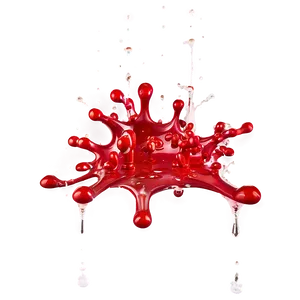 Red Liquid Splash Png 55 PNG image