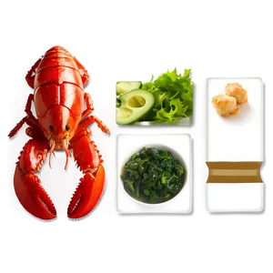Red Lobster Food PNG 06242024