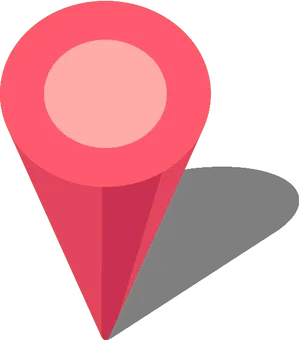 Red Location Pin Icon PNG image