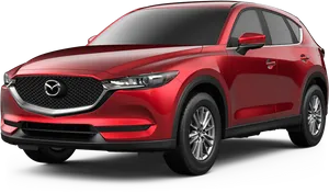 Red Mazda Crossover S U V PNG