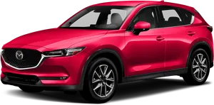 Red Mazda Crossover S U V2023 PNG