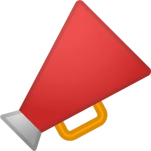 Red Megaphone Icon PNG image