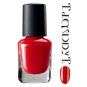 Red Nail Polish Png 05252024 PNG image