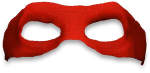 Red Ninja Mask Texture PNG image