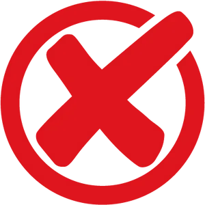 Red No Sign