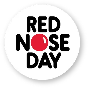 Red Nose Day Logo PNG image