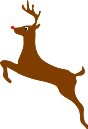 Red Nosed Reindeer Graphic